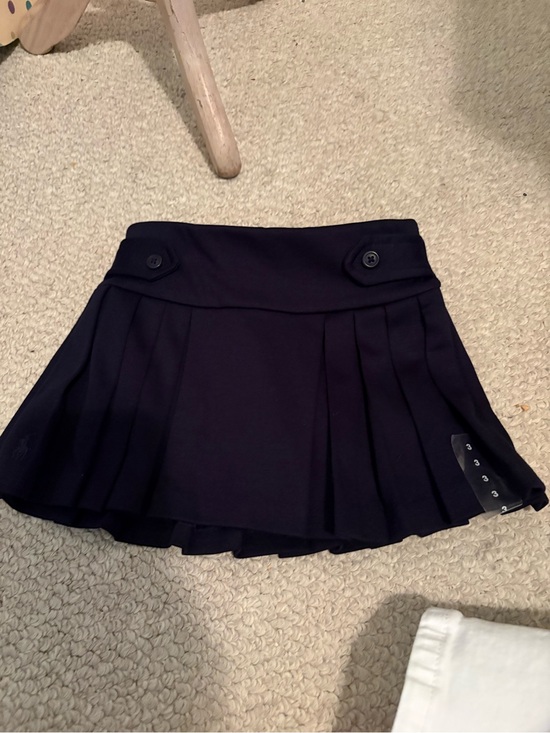 Ralph Lauren Other - Polo Ralph Lauren Girls size 3 NWT $65 Pleated Mini Skort navy